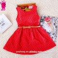 2015 Summer Lace Vest Girls Dress Baby Girl Princess Dress Chlidren Clothes Kids netted Party dress For Girls Free Belt